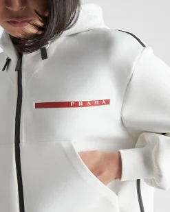 Mujer Prada ROPA^Sudadera De Tejido Técnico Reciclado
