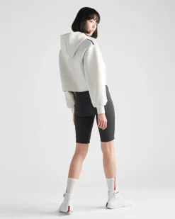 Mujer Prada ROPA^Sudadera De Tejido Técnico Reciclado