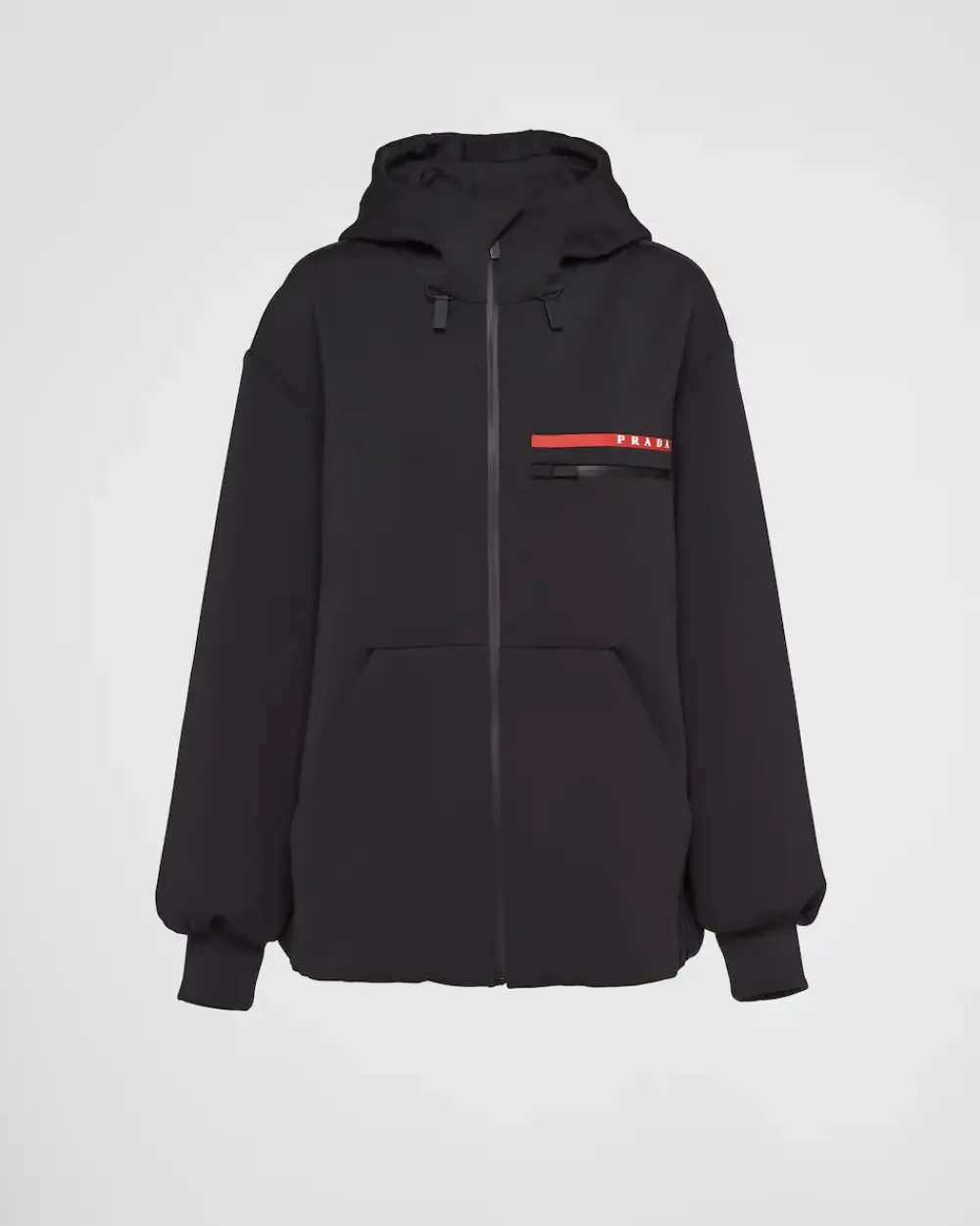 Mujer Prada ROPA^Sudadera Extragrande Tejido Técnico Reciclado
