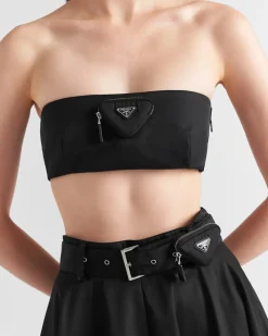 Mujer Prada COLECCIÓN FEMENINA|CAMISAS Y TOPS^Sujetador Bandeau De Re-nylon