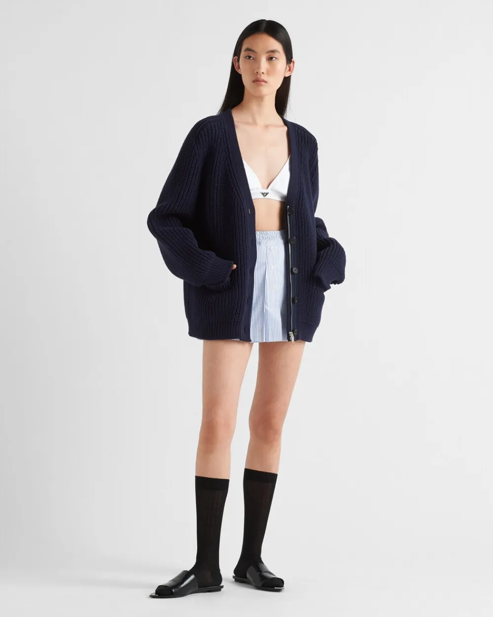 Mujer Prada PIJAMAS Y ROPA INTERIOR^Sujetador De Punto