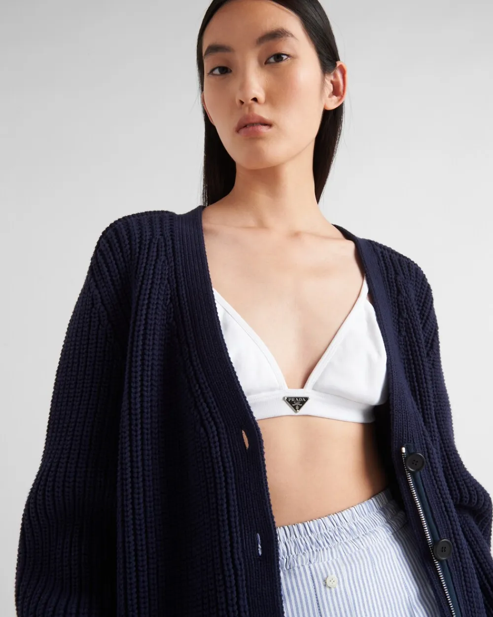 Mujer Prada PIJAMAS Y ROPA INTERIOR^Sujetador De Punto