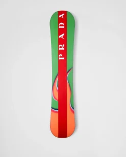 Mujer/Hombre Prada ROPA DE ESQUÍ Y EQUIPAMIENTO TÉCNICO|ROPA DE ESQUÍ Y EQUIPAMIENTO TÉCNICO^Tabla De Snowboard Linea Rossa