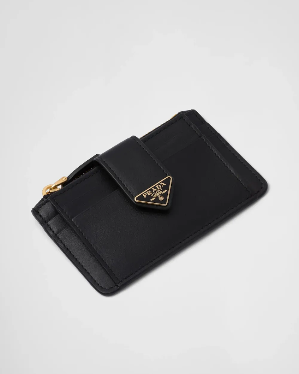 Mujer Prada CARTERAS Y TARJETEROS^Tarjetero De Piel