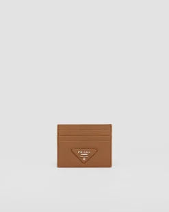 Mujer Prada CARTERAS Y TARJETEROS^Tarjetero De Piel