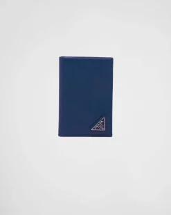 Hombre Prada CARTERAS Y TARJETEROS^Tarjetero De Piel