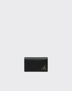 Hombre Prada CARTERAS Y TARJETEROS^Tarjetero De Piel
