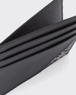 Hombre Prada CARTERAS Y TARJETEROS^Tarjetero De Piel