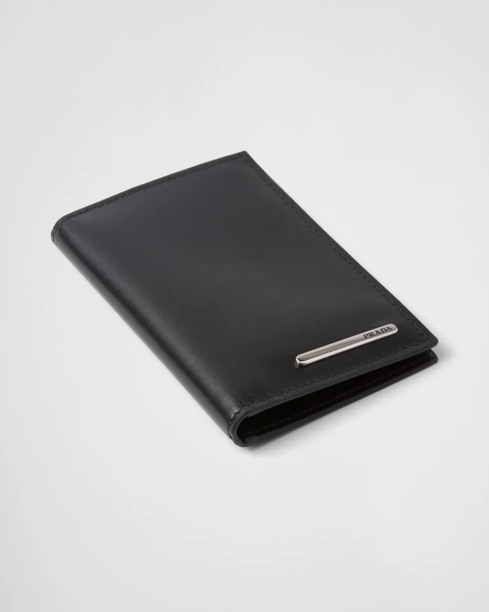 Hombre Prada CARTERAS Y TARJETEROS^Tarjetero De Piel