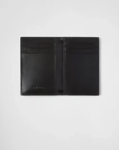 Hombre Prada CARTERAS Y TARJETEROS^Tarjetero De Piel