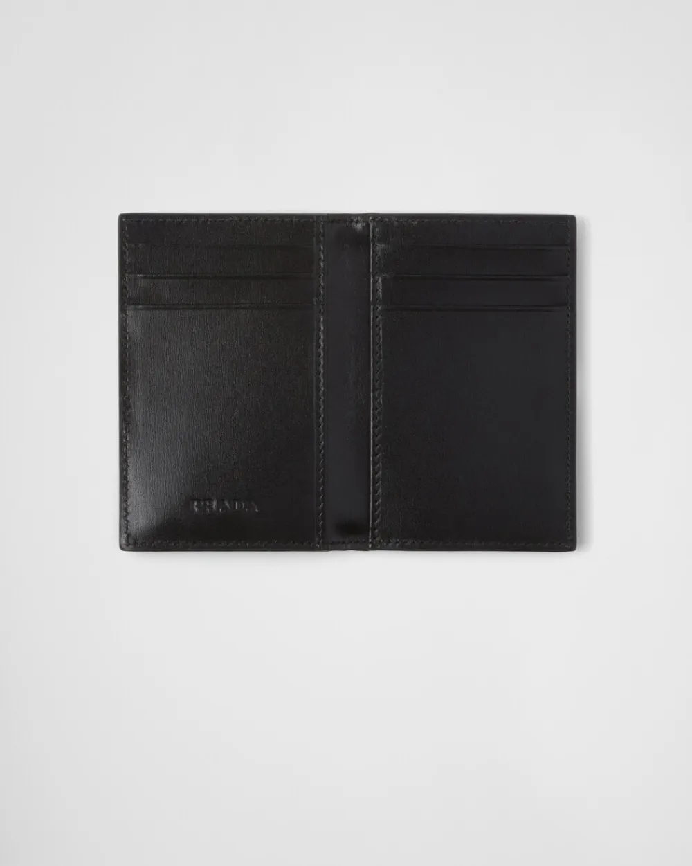 Hombre Prada CARTERAS Y TARJETEROS^Tarjetero De Piel