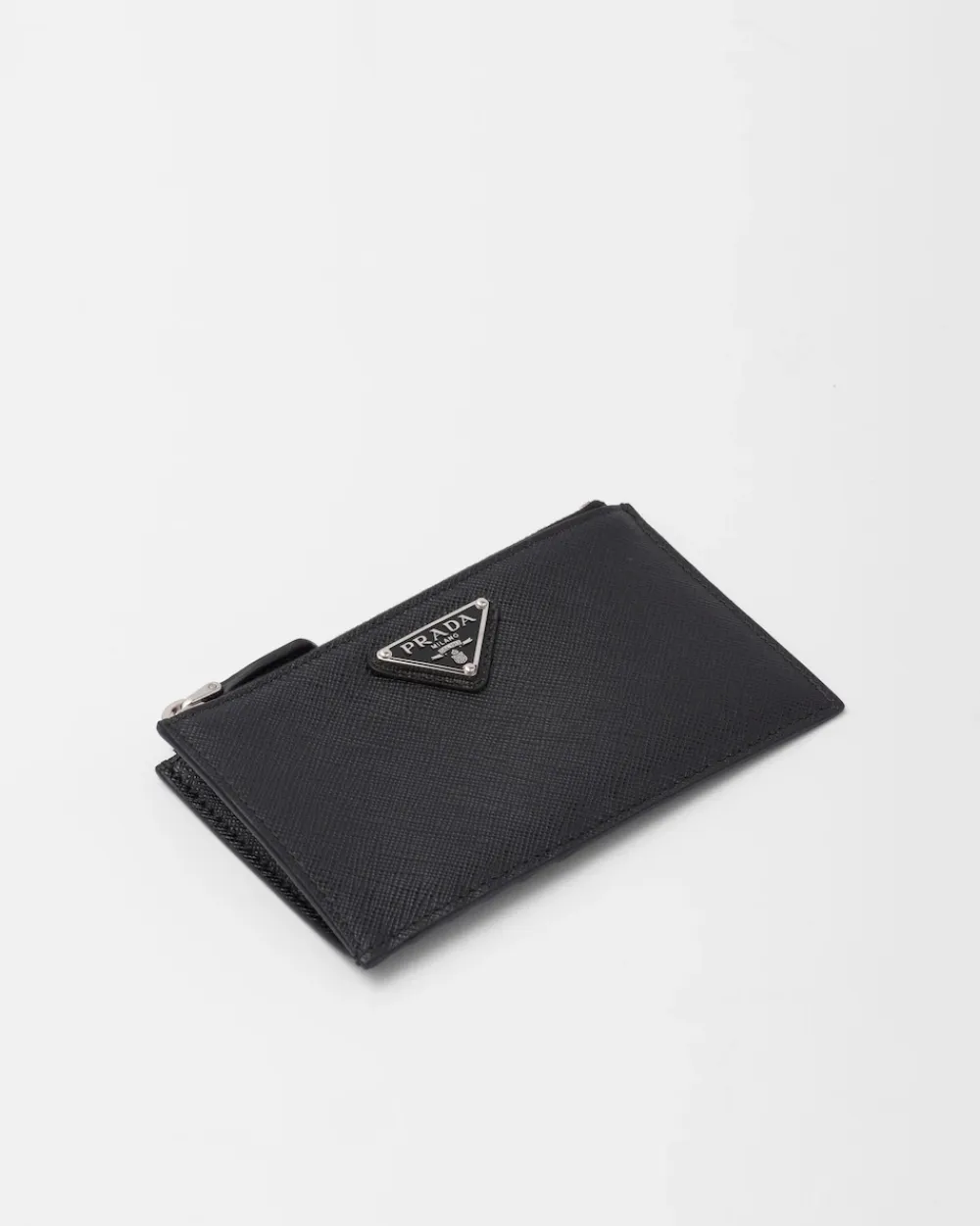 Mujer Prada CARTERAS Y TARJETEROS^Tarjetero De Piel Saffiano