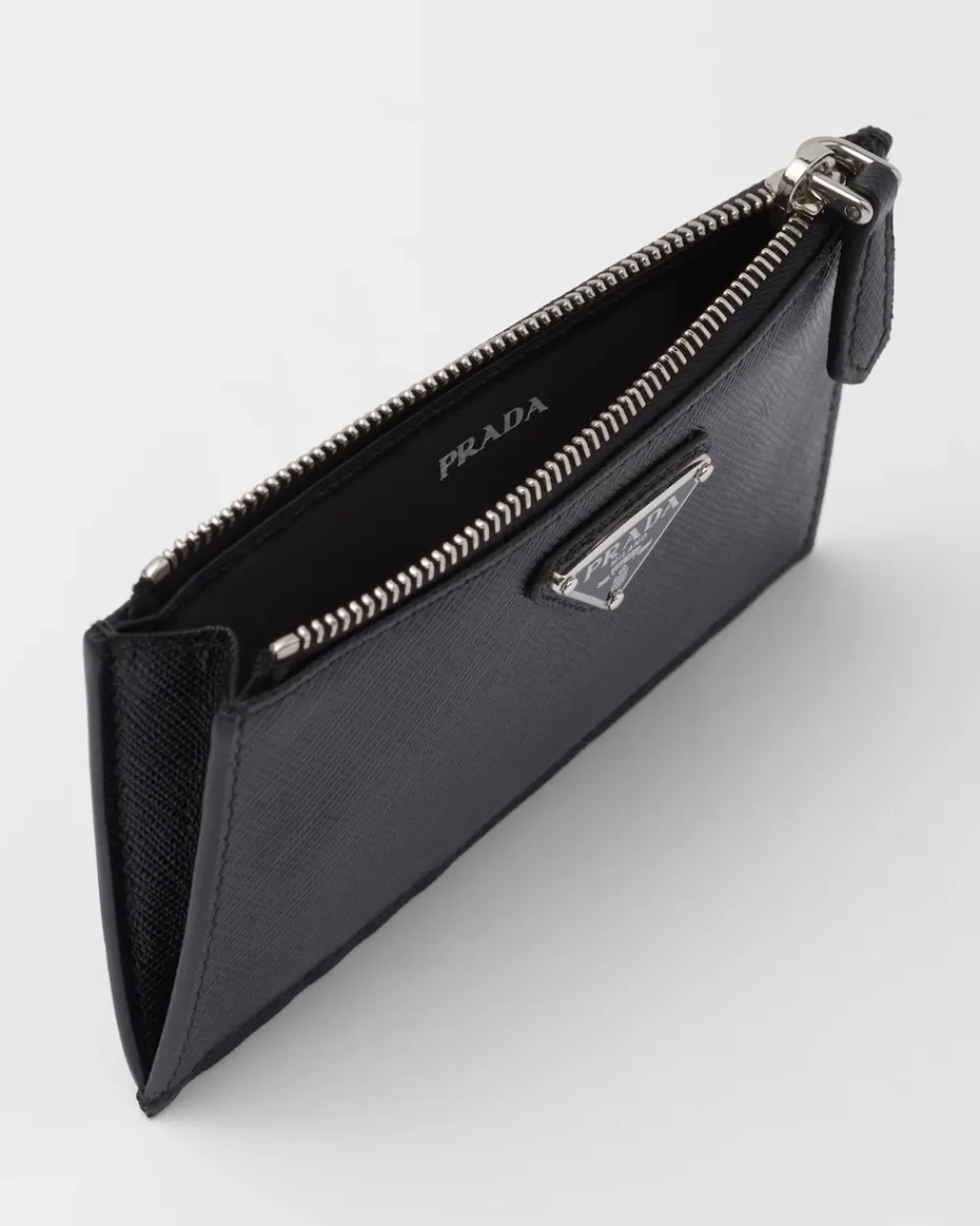 Mujer Prada CARTERAS Y TARJETEROS^Tarjetero De Piel Saffiano