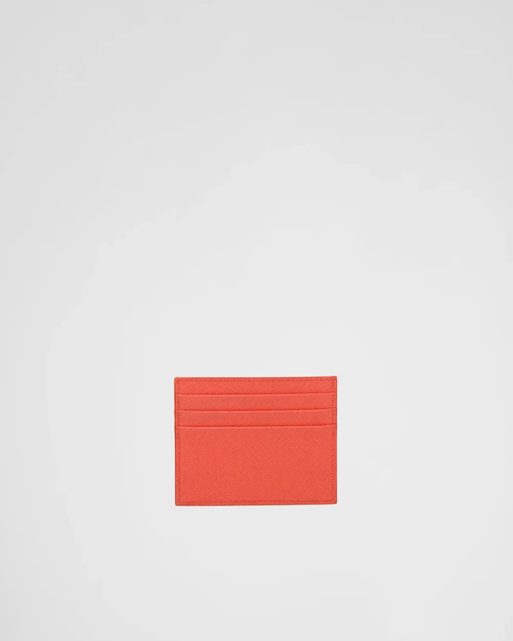 Mujer Prada CARTERAS Y TARJETEROS^Tarjetero De Piel Saffiano