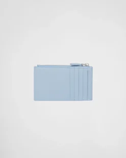 Mujer Prada CARTERAS Y TARJETEROS^Tarjetero De Piel Saffiano