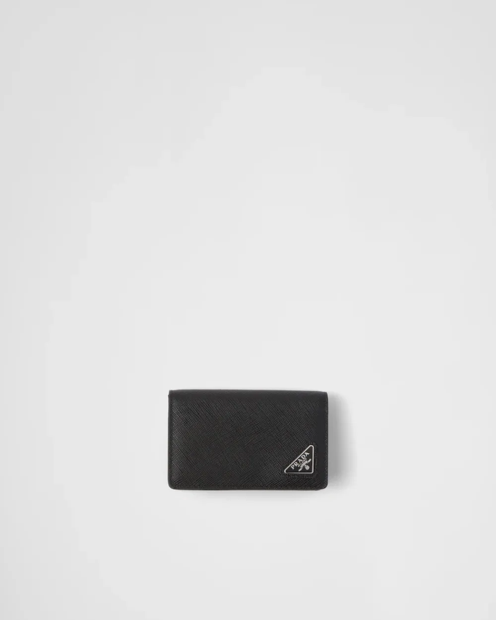 Hombre Prada CARTERAS Y TARJETEROS^Tarjetero De Piel Saffiano