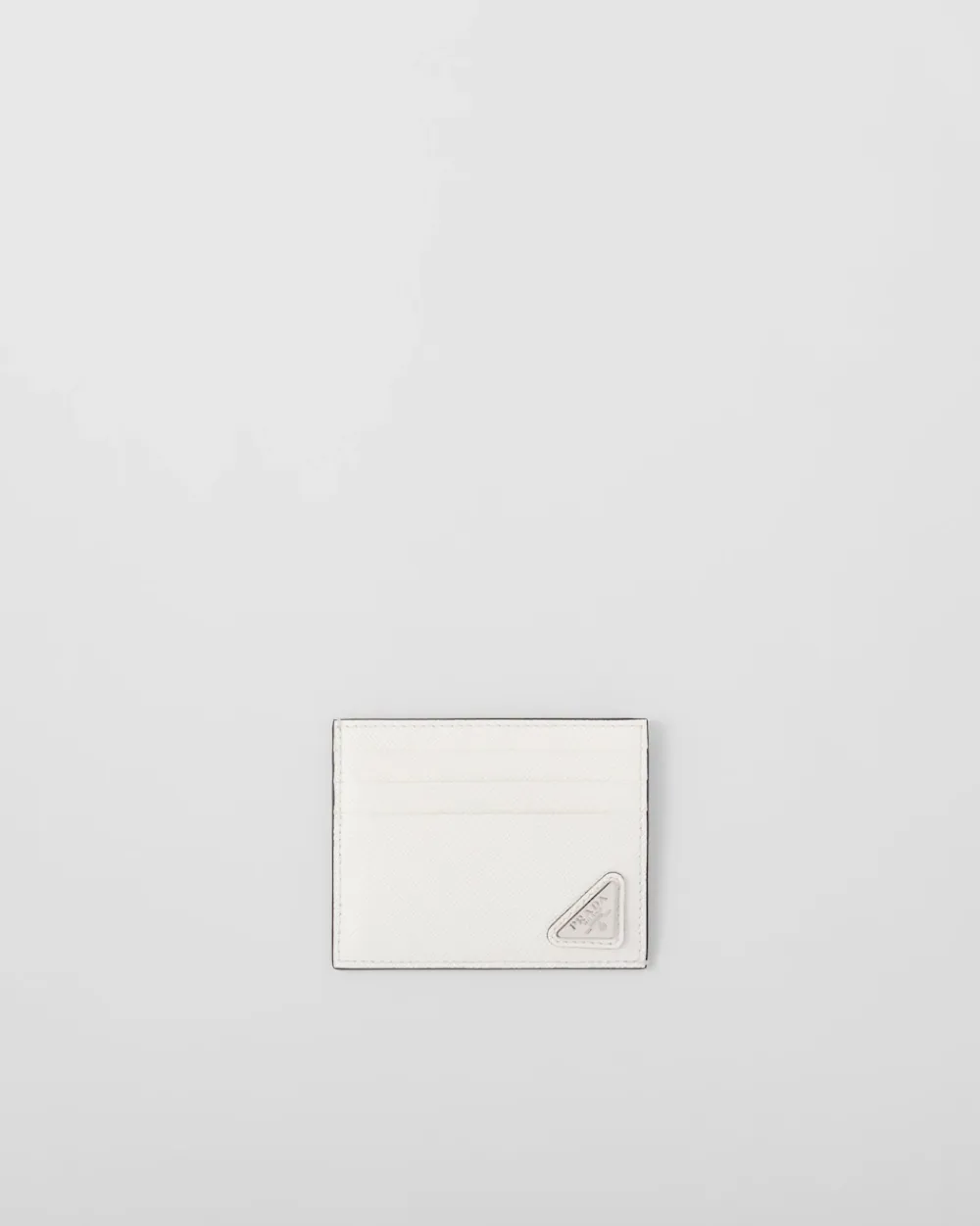 Hombre Prada CARTERAS Y TARJETEROS^Tarjetero De Piel Saffiano