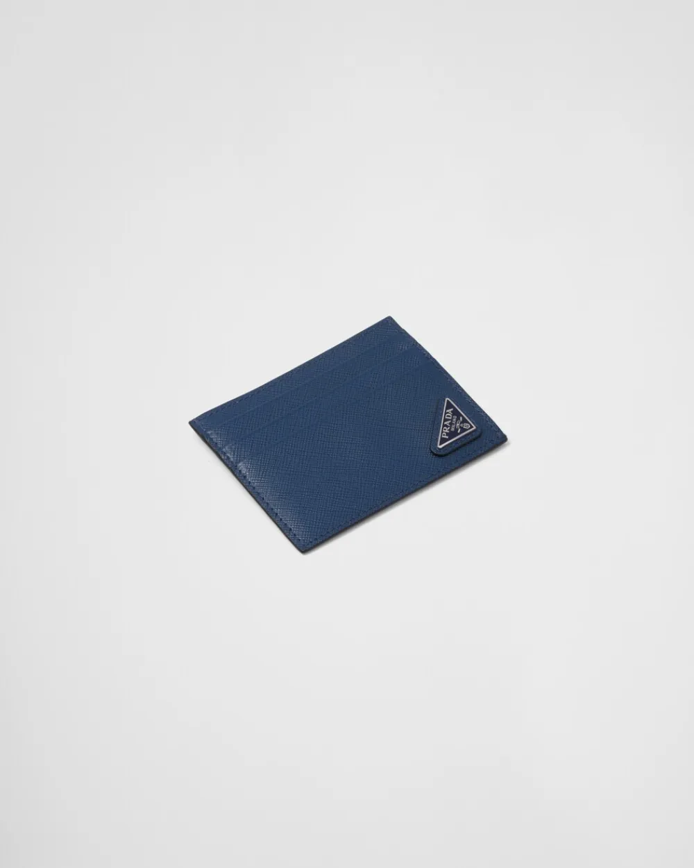 Hombre Prada CARTERAS Y TARJETEROS^Tarjetero De Piel Saffiano