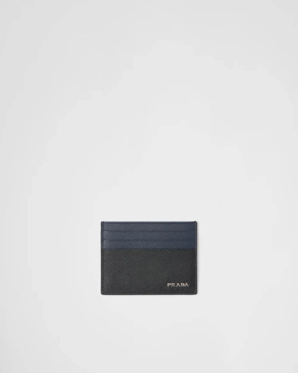 Hombre Prada CARTERAS Y TARJETEROS^Tarjetero De Piel Saffiano