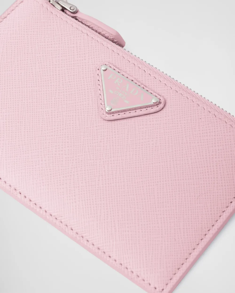 Mujer Prada CARTERAS Y TARJETEROS^Tarjetero De Piel Saffiano