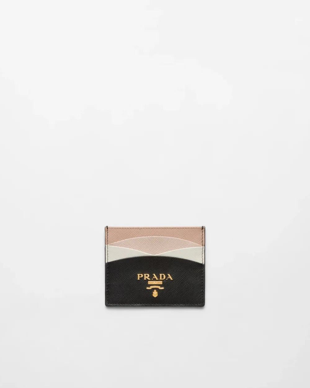 Mujer Prada CARTERAS Y TARJETEROS^Tarjetero En Piel Saffiano