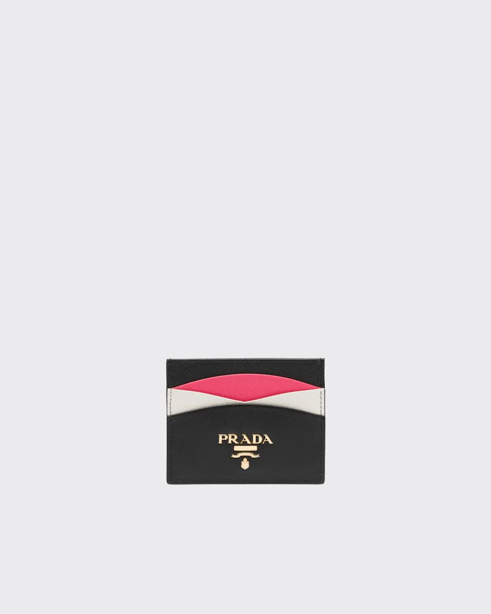 Mujer Prada CARTERAS Y TARJETEROS^Tarjetero En Piel Saffiano