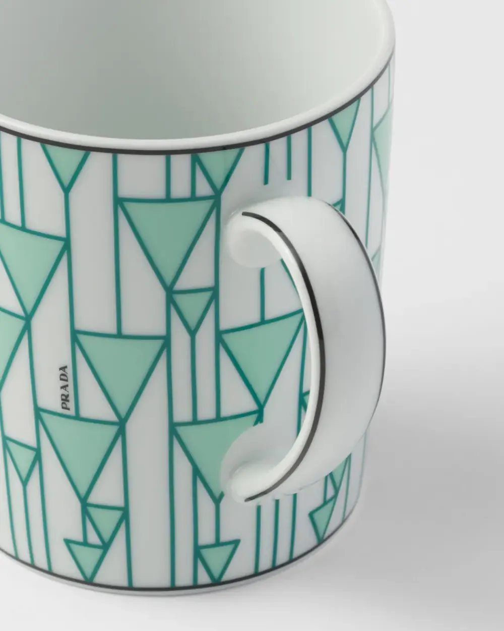 Prada TÉ Y CAFÉ^Taza De Porcelana - Vienna Green