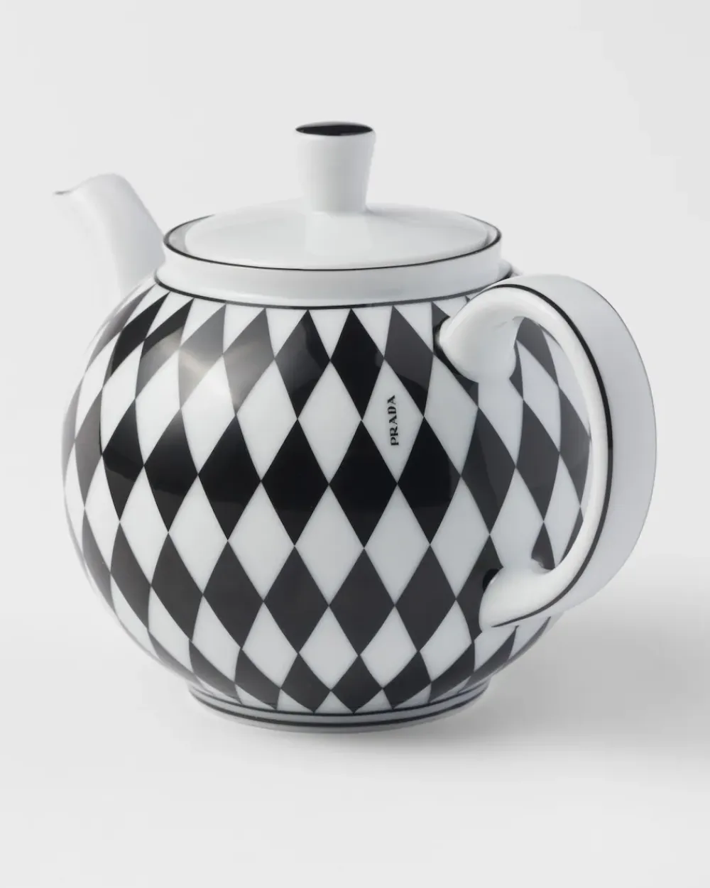 Prada TÉ Y CAFÉ^Tetera De Porcelana - Checkerboard