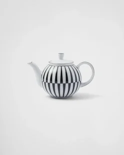 Prada TÉ Y CAFÉ^Tetera De Porcelana - Stripes