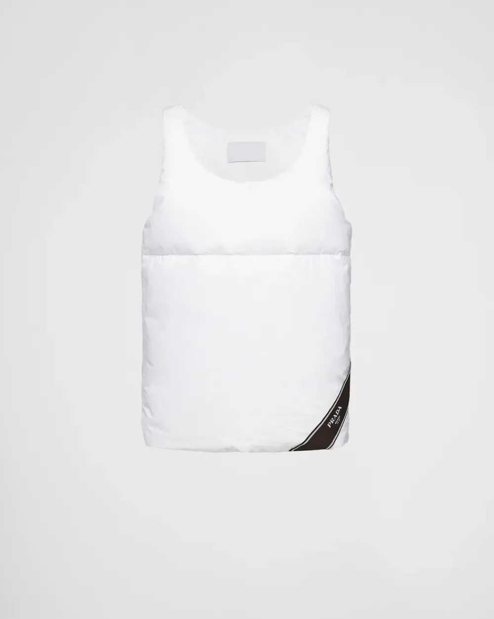 Hombre Prada CAMISETAS Y POLOS|ROPA DE ABRIGO^Top De Algodón Acolchado