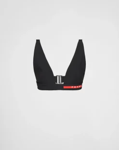 Mujer Prada ROPA^Top De Baño De Punto Elástico