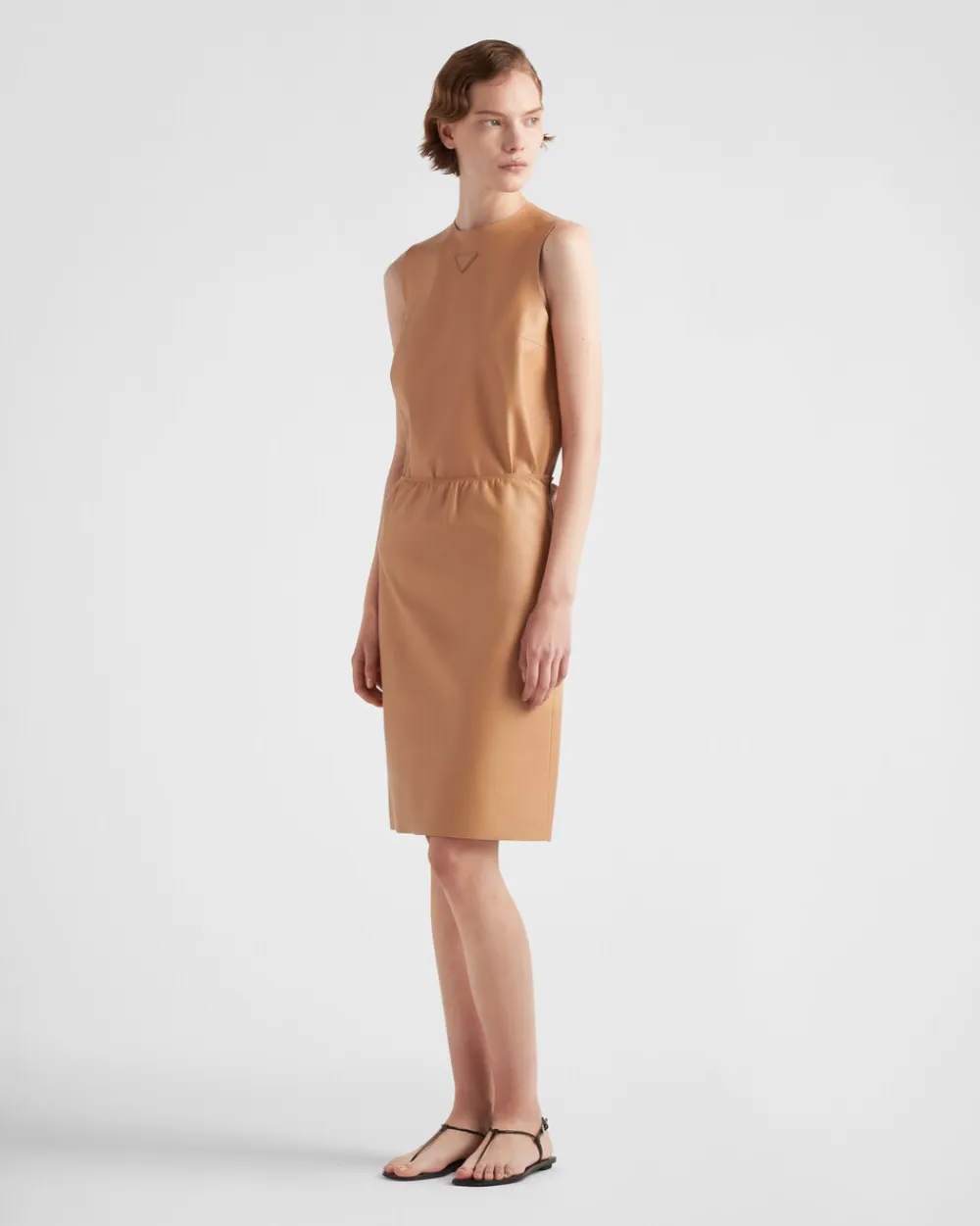 Mujer Prada ROPA DE PIEL^Top De Napa Elástica