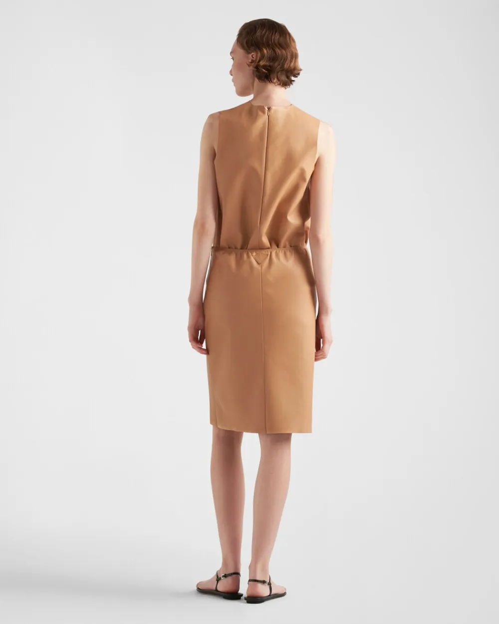 Mujer Prada ROPA DE PIEL^Top De Napa Elástica