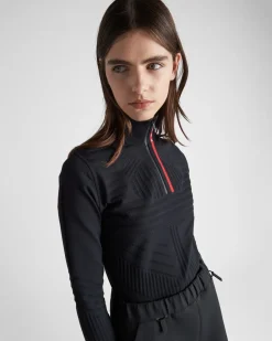 Mujer Prada ROPA^Top De Piqué Y Re-nylon Técnico
