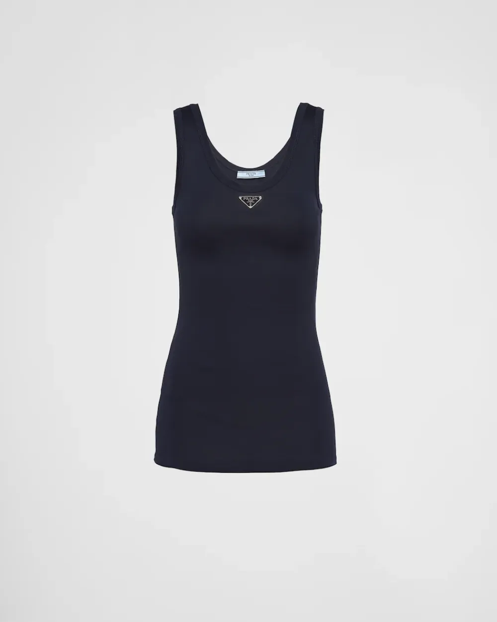 Mujer Prada CAMISETAS Y SUDADERAS^Top De Punto Acanalado
