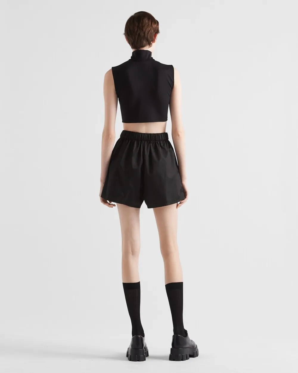 Mujer Prada CAMISETAS Y SUDADERAS^Top De Punto Elástico