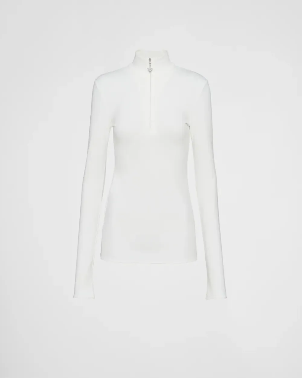 Mujer Prada CAMISETAS Y SUDADERAS^Top De Punto Elástico