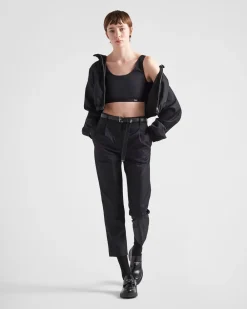 Prada COLECCIÓN FEMENINA^Top De Re-nylon
