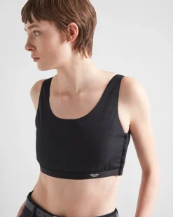 Prada COLECCIÓN FEMENINA^Top De Re-nylon