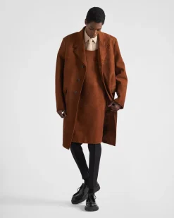 Hombre Prada ROPA DE PIEL^Top Largo De Ante