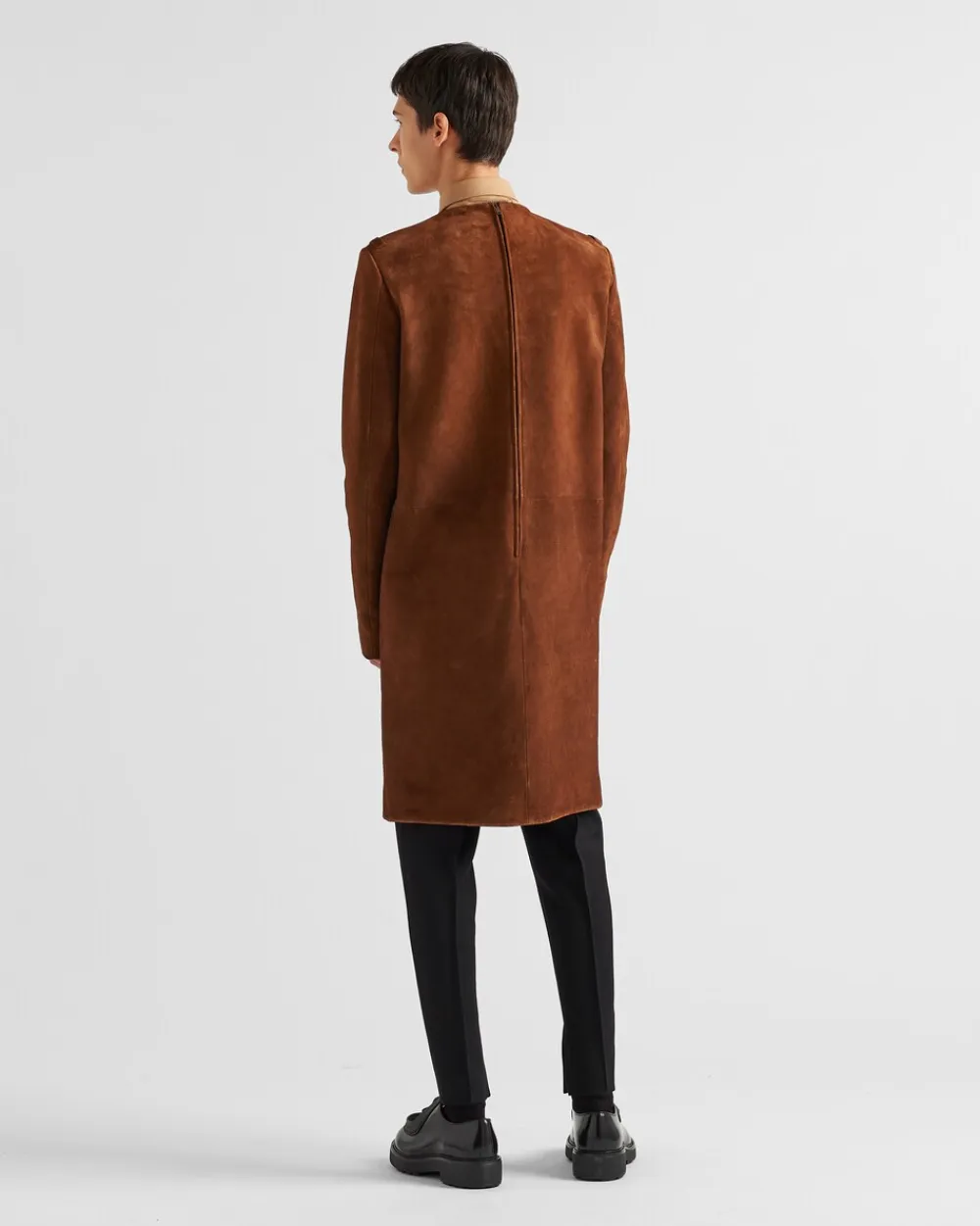 Hombre Prada ROPA DE PIEL^Top Largo De Ante