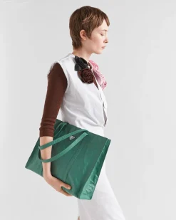 Mujer Prada BOLSOS GRANDES|BOLSOS GRANDES^Tote Grande De Napa Prensada