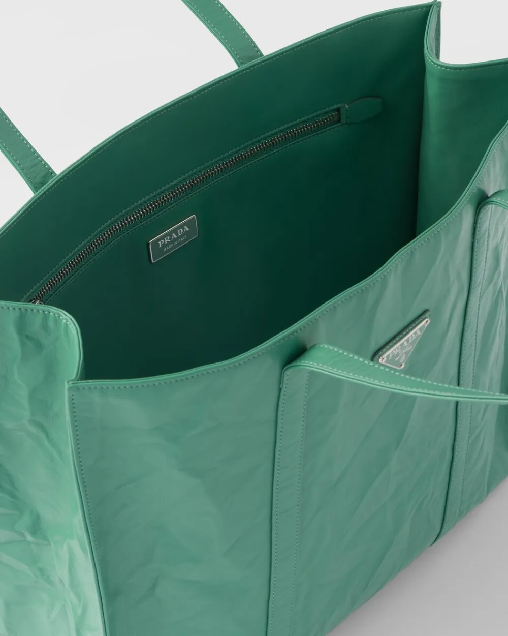 Mujer Prada BOLSOS GRANDES|BOLSOS GRANDES^Tote Grande De Napa Prensada
