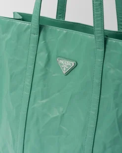 Mujer Prada BOLSOS GRANDES|BOLSOS GRANDES^Tote Grande De Napa Prensada