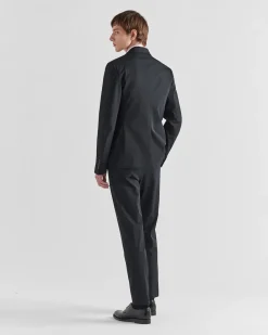 Hombre Prada TRAJES^Traje De Cruzado Simple En Tejido Elástico