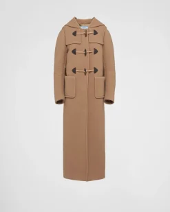 Mujer Prada CHAQUETAS Y ABRIGOS^Trenca Larga De Velur