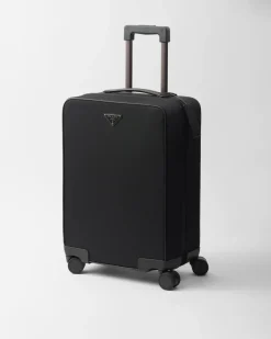 Prada COLECCIÓN MASCULINA^Trolley De Re-nylon Y Piel Saffiano