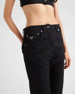 Mujer Prada TEJIDO VAQUERO^Vaqueros Elásticos De Cinco Bolsillos