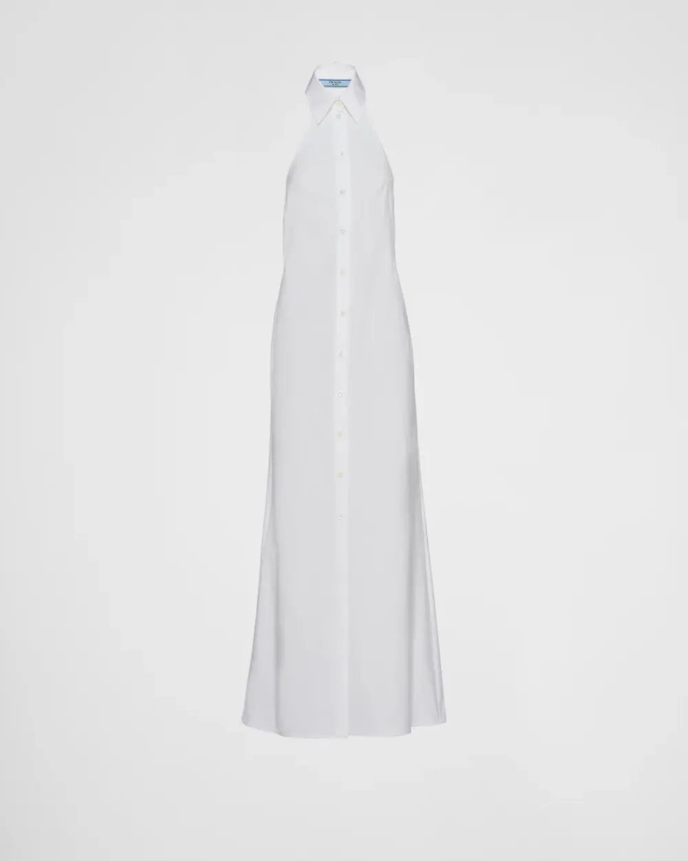 Mujer Prada VESTIDOS^Vestido Camisero Largo De Popelín