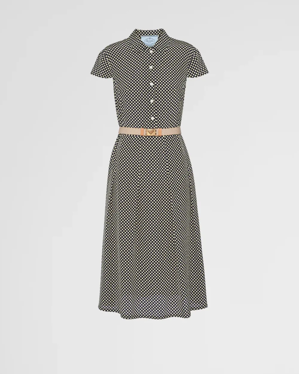 Mujer Prada VESTIDOS^Vestido De Crepé Estampado